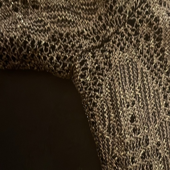 Beautiful Vintage Gold Sheer Dress - Picture 14 of 15